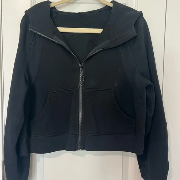 Lululemon Scuba Oversized Full Zip Hoodie Black Size XS/S - Picture 3 of 7